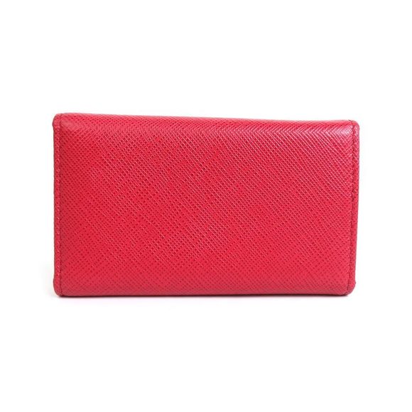 Prada red leather key case - Picture 1 of 5